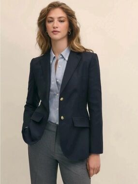 Lauren Ralph Lauren Classic Navy Women's Blazer